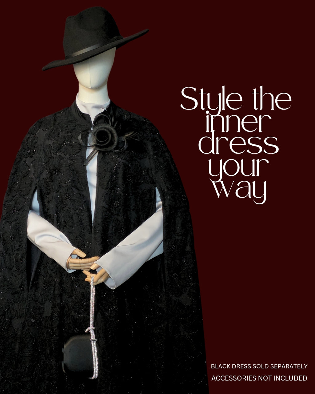 Silver 3-Piece Formal Abaya Set  | Aure by NISA